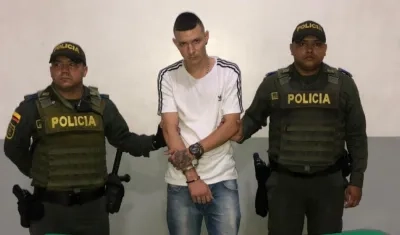 El hombre fue conducido a la URI de la Fiscalía.