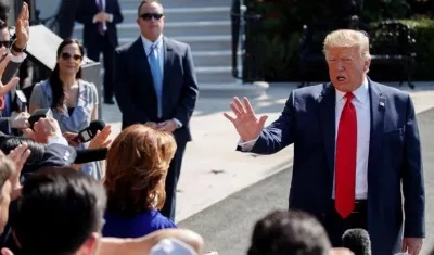 Donald Trump, presidente de los Estados Unidos.