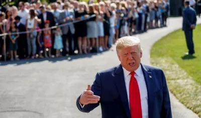 El presidente estadounidense, Donald Trump.