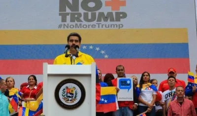 Nicolás Maduro, presidente de Venezuela.