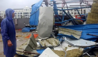 El tifón Lekima es el noveno del año que llega a China.