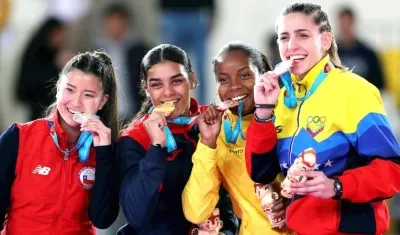 Los juegos tuvieron una nutrida participación de deportistas.