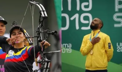 Sara López y Alex Cujavante.