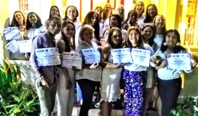 Participantes en la capacitación.