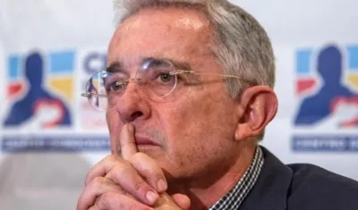 Álvaro Uribe Vélez, expresidente y actual senador.