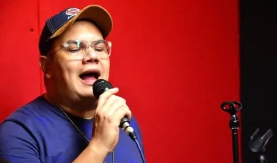 El cantante José 'Joche' Velilla.