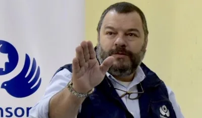 El Defensor del Pueblo, Carlos Alfonso Negret.