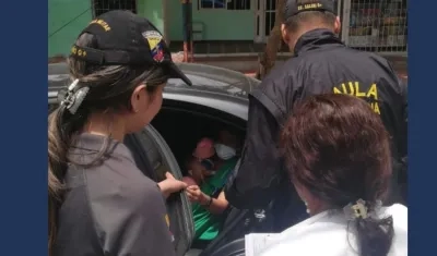 El Gaula recuperó la niña en Barranquilla, tras ser raptada en Zona Bananera el pasado 22 de julio.