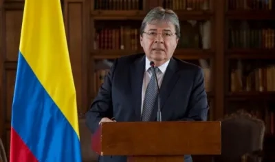 Carlos Holmes Trujillo, canciller de Colombia.