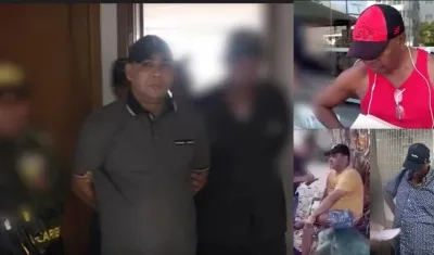 Capturas en Barranquilla, Cartagena, Santa Marta y La Guajira.