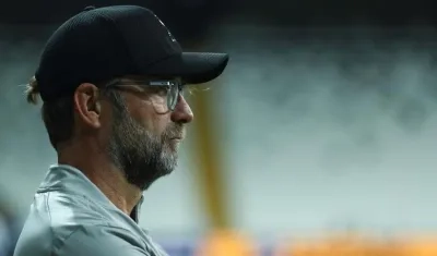 El entrenador del Liverpool, el alemán Jürgen Klopp.