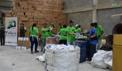 Momentos de la destrucción de la mercancía.