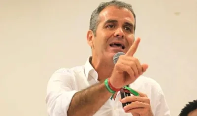 Andrés Betancourt, excandidato a la Alcaldía de Cartagena.