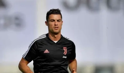 Cristiano Ronaldo, delantero portugués. 