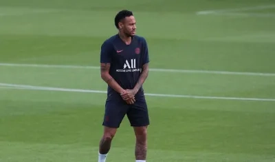 Neymar, delantero brasileño. 