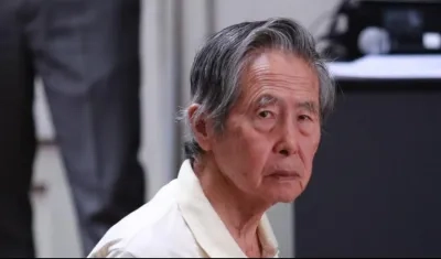 Alberto Fujimori, expresidente de Perú.