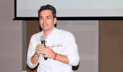 Carlos Alberto Ordosgoitia Sanín, candidato a la alcaldía de Montería.