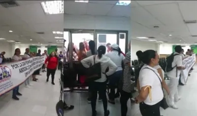 Las protestas por el pésimo servicio de Coomeva se han convertido en el pan de cada día.