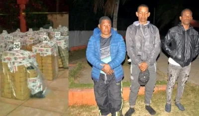 Silvio Montaño Sánchez, Édgar Aguirre Mayorga y Silano Riasco Camacho.