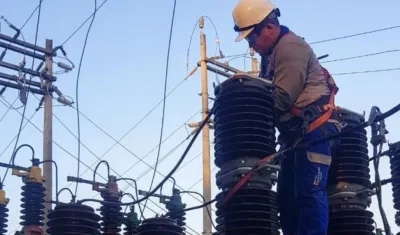 Subestación del barrio El Silencio.