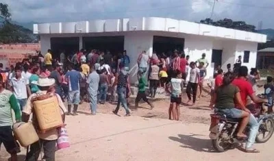 El Tarra, en julio de 2018, día de la masacre. 