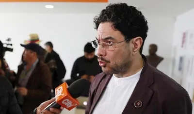 El senador colombiano Iván Cepeda