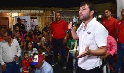 El candidato Jaime Pumarejo.