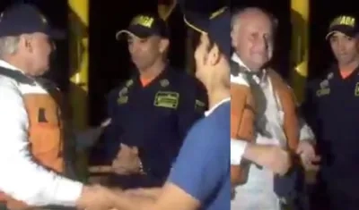 Científico Manuel Elkin Patarroyo, rescatado por la Armada en el río Amazonas.