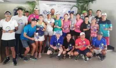 Ganadores del II ITF Senior Grado 5 Copa Armando González Ibáñez- Alamar