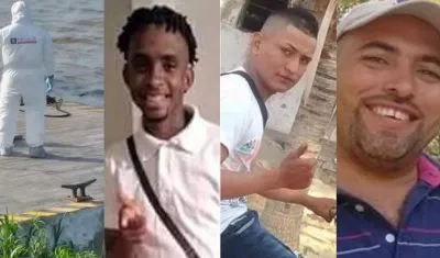 Algunas de las personas fallecidas durante el fin de semana.