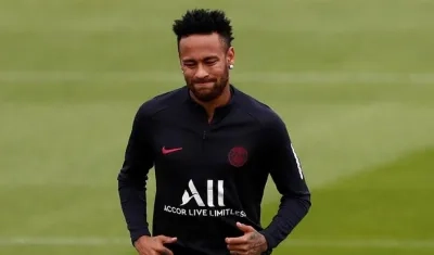 El delantero brasileño Neymar.