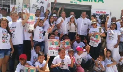 El candidato Juan Ospino Acuña.