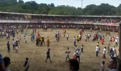 Corralejas en Baranoa.