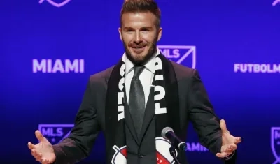 David Beckham, propietario del Inter Miami. 