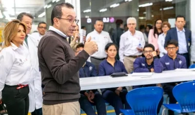 El director nacional del Sena, Carlos Mario Estrada.