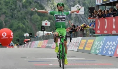 Einer Rubio, ciclista colombiano. 