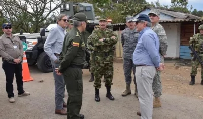 Ministro de Defensa Guillermo Botero 