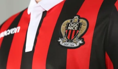 Camiseta del equipo Niza de Francia. 