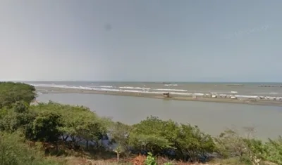 En este sector de Puerto Colombia se ahogó el hombre en la tarde de este miércoles.