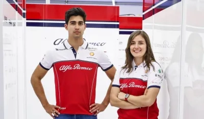 Juan Manuel Correa y Tatiana Calderón.