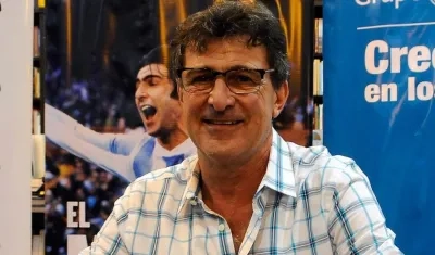 Mario Alberto Kempes, exjugador y comentarista argentino. 