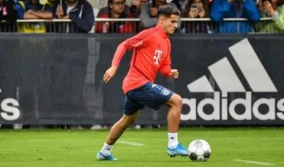 Philippe Coutinho, jugador del Bayern Múnich. 