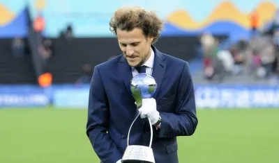 Diego Forlan, exjugador uruguayo. 