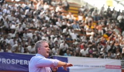 El Presidente de la República, Iván Duque.