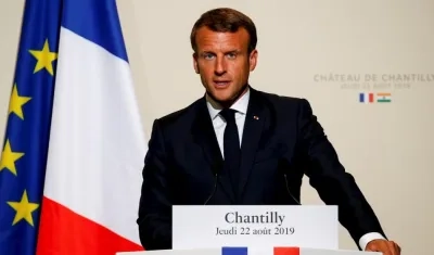 Emanuel Macron, presidente de Francia.