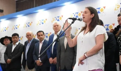 La Consejera para las Regiones, Karen Abudinen.