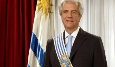 Presidente de Uruguay, Tabaré Vázquez.
