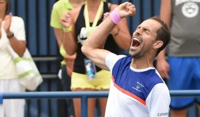 Santiago Giraldo, tenista colombiano.