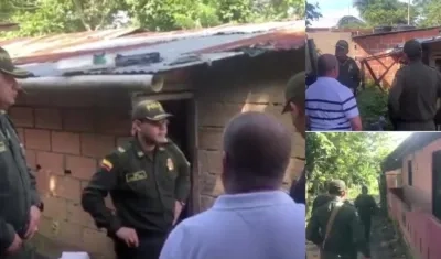 Presencia de las autoridades en el lugar de los hechos.