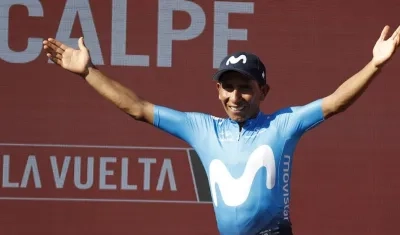Nairo Quintana, ciclista colombiano. 